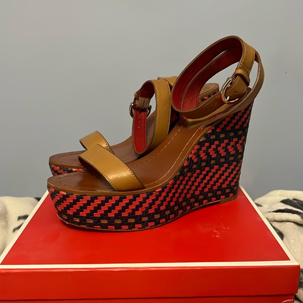 Coach Gemma leather espadrilles